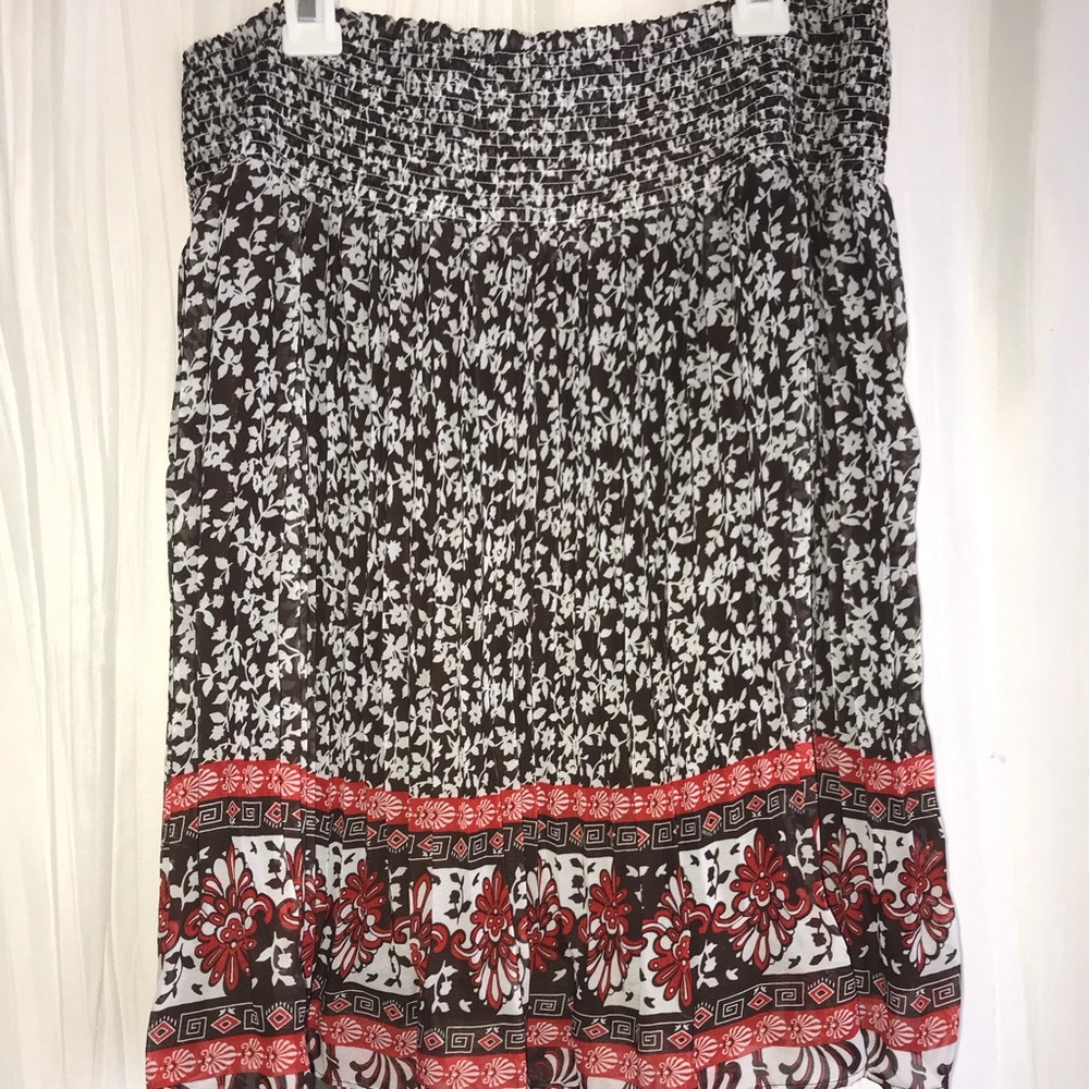 Floral skirt
